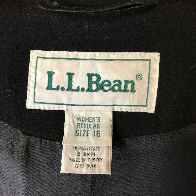 80s VINTAGE L.L.Bean ロングコート メンズ サイズ L程 80年代 エルエルビーン ヴィンテージ 古着 e24033013_画像4