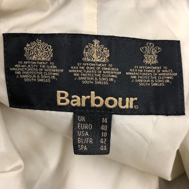 90s VINTAGE Barbour キルティングジャケット サイズ メンズS程 90年代 バブワー ヴィンテージ 古着 e24040203_画像4