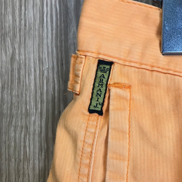 イタリア製 90s VINTAGE ARMANI JEANS ショートパンツ ショーツ 半パン アルマーニ ジーンズ メンズMサイズ程 90年代 古着 e24042023_画像4