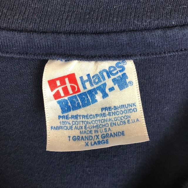 USA製 90s VINTAGE HANES 両面プリント Tシャツ シングルステッチ メンズXL 90年代 ヘインズ ヴィンテージ 古着 e24042019_画像2