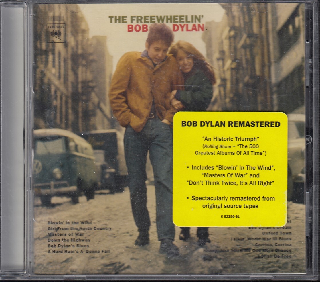 Bob Dylan/The Freewheelin' ボブ・ディラン/フリーホイーリン 輸入リマスターCD美品状態良好の画像1