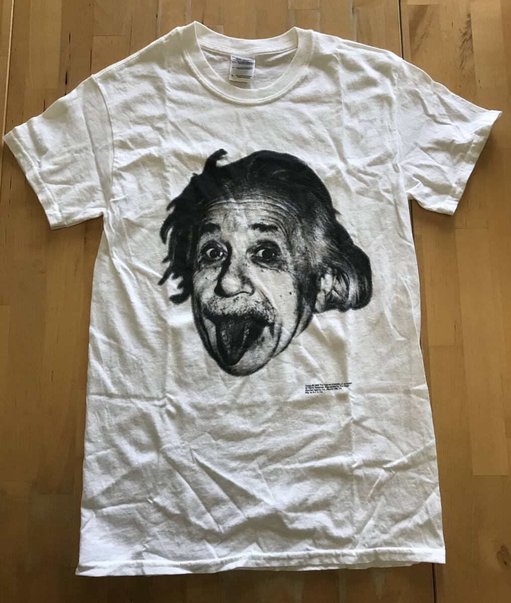 古着　アインシュタイン　Tシャツ　Sサイズ 白　ホワイト　EINSTEIN 相対性理論_画像1