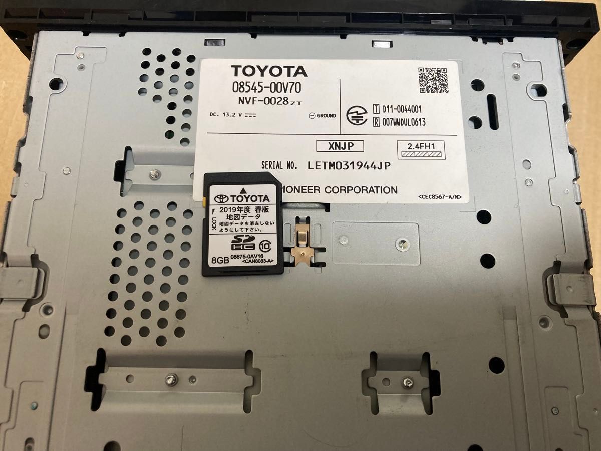 トヨタ純正 メモリーナビ NSCP-W62 地図データ 2019年 CD トヨタ純正 メモリーナビ NSCP-W62 地図データ 2019年 CD
