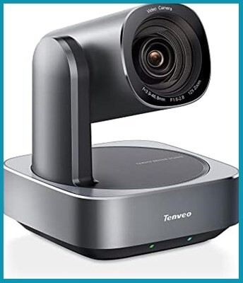 【新品送料無料】Tenveo PTZカメラweb会議 4K UHD イメージングシステムとライブストリーミング機能付き12倍光学ズ