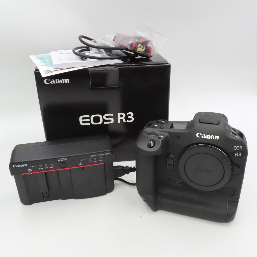 1円～ Canon キヤノン EOS R3 ミラーレス一眼カメラ ボディのみ 箱付 通電のみ確認済 現状品 y194-2573695【Y商品】の画像1