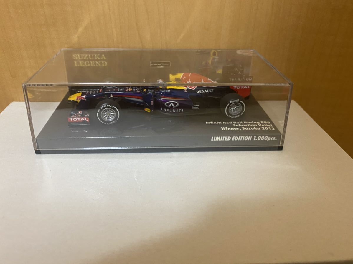 1/43 Red Bull RB9 F1 Winner Suzuka 2013 鈴鹿レジェンド レッドブル ベッテル_画像1