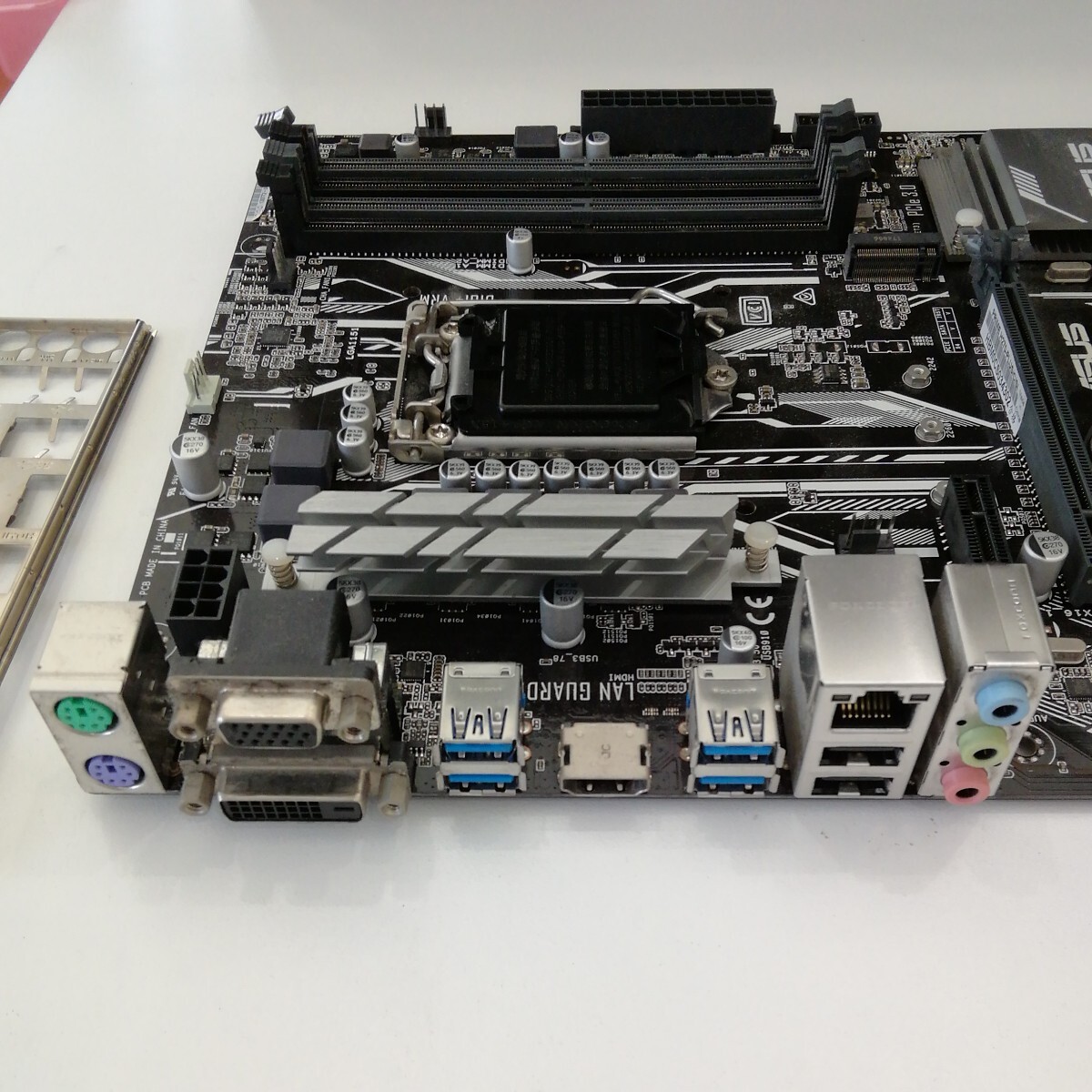 ASUS マザーボード ATX prime H270-Plus LGA1151 ジャンク品_画像3