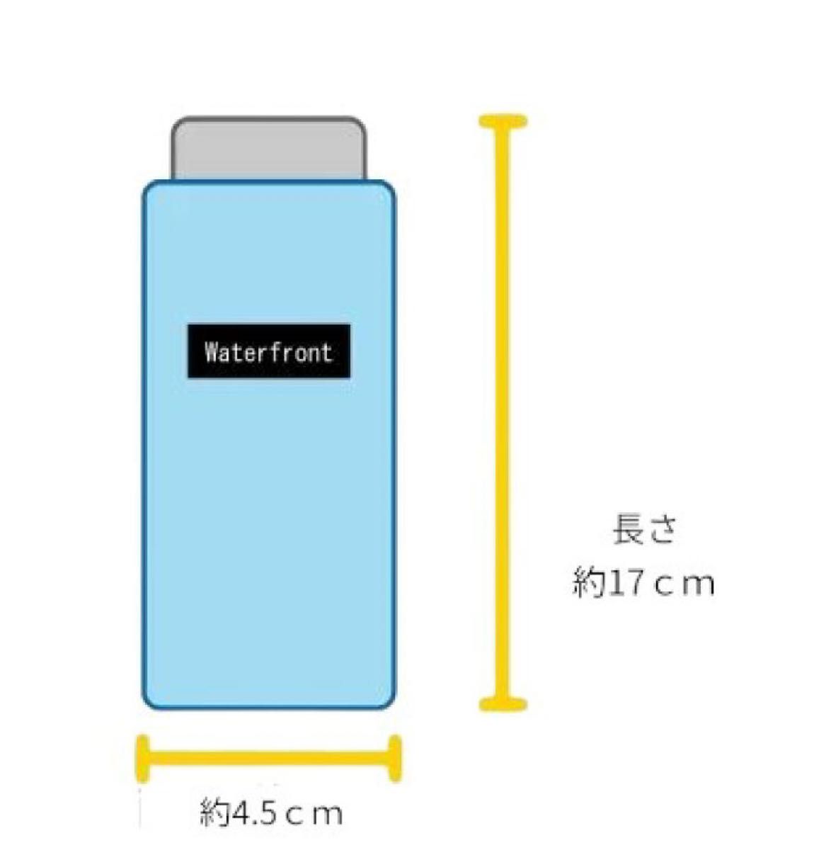 【新品】ウォーターフロント 5段 折りたたみ傘 ラビット ケース 付 うさぎ ピンク 花柄 カラビナ付き 超小型 五段折 子供用