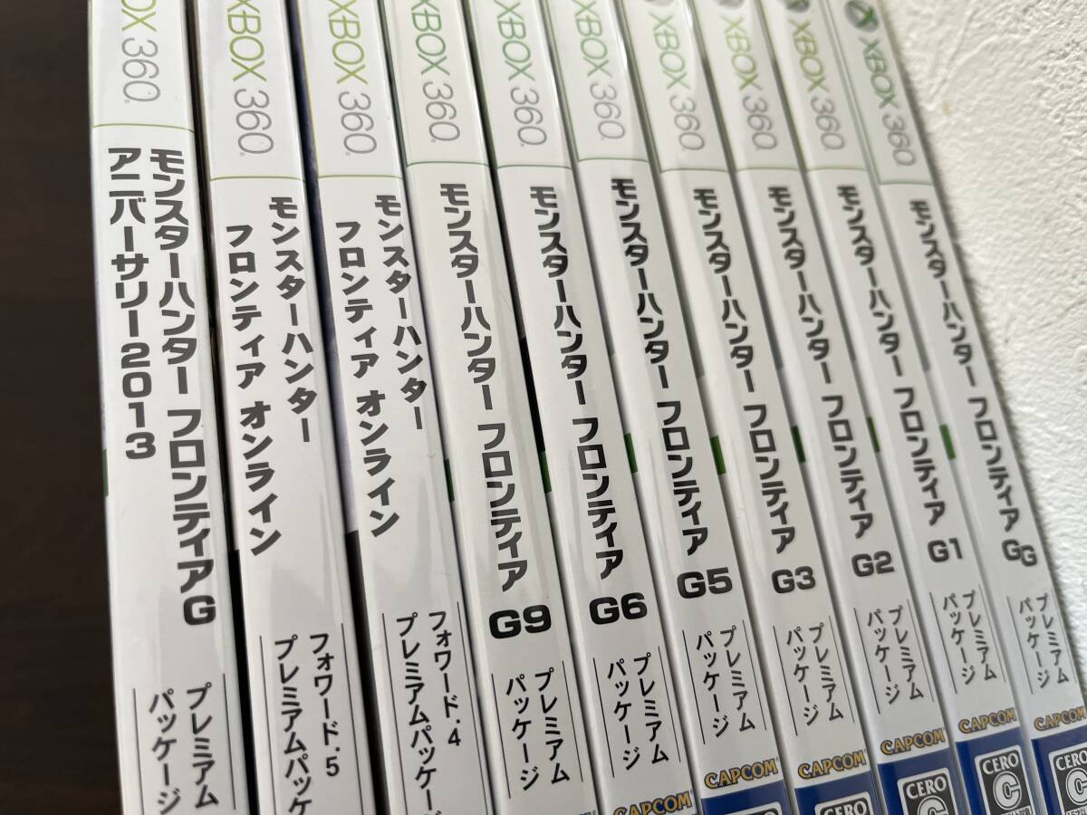 Xbox360☆モンスターハンター フロンティア プレミアムパッケージ☆10本セットの画像2