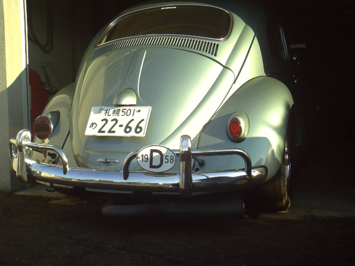 1966年　Dサインプレート 　空冷VW 　イヤードサインプレート　ビートル ドイツ　_画像2