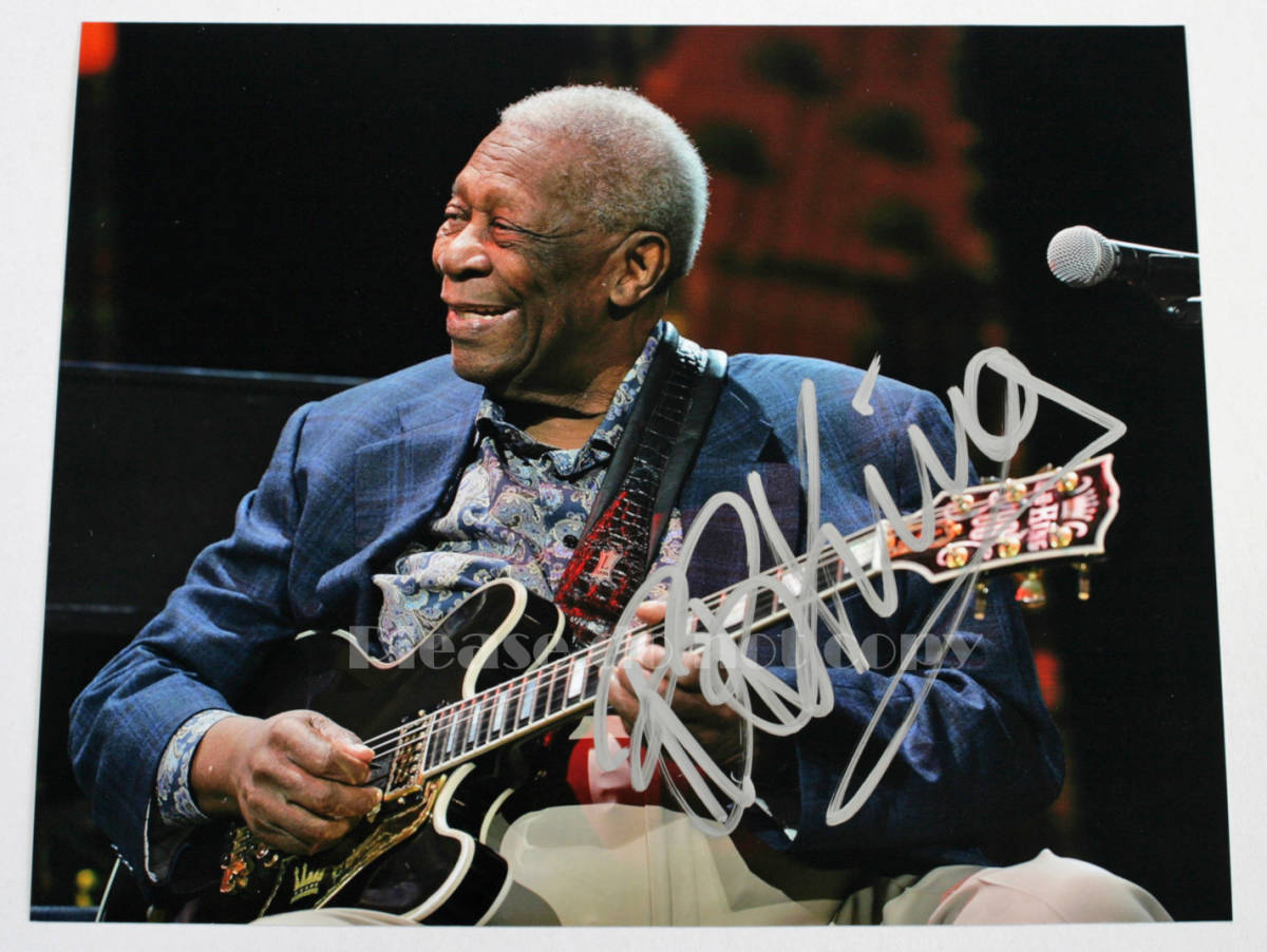 2013 year 1 month House of Blues B.B.King B.B. King Be * Be * King autograph sa Info to