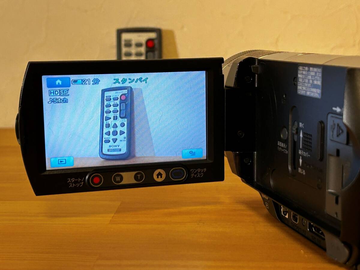 SONY Handycam ソニー ハンディカム HDR-SR1 デジタルビデオカメラ 動作確認済みの画像8