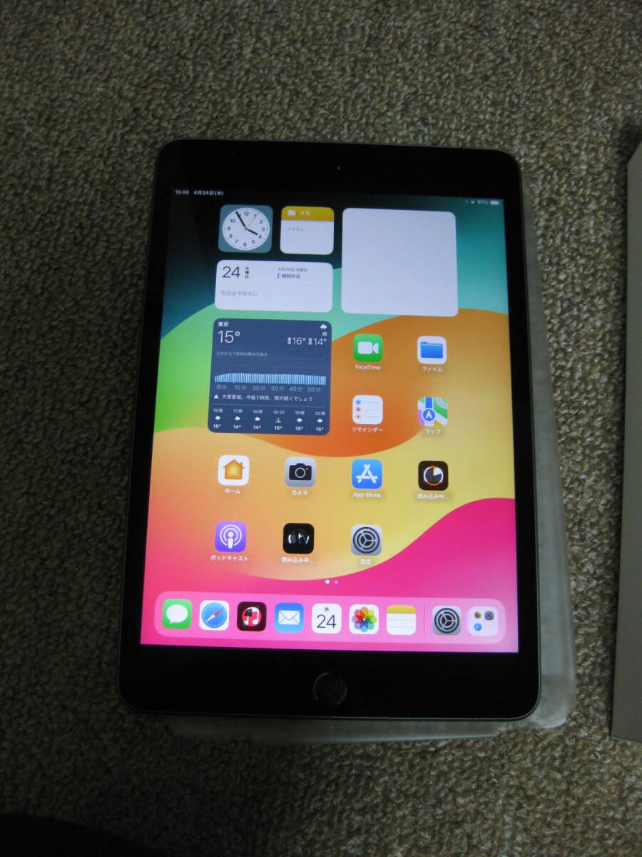 iPad mini 7.9インチ 第5世代 Wi-Fi+Cellular 64GBの画像1