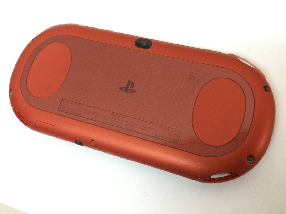 PlayStation Vita PCH-2000 Wi-Fi model PS VITA Sony metallic * red the first period . ending 