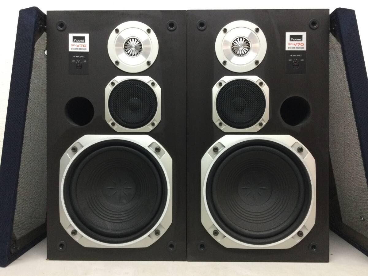 Yahoo!オークション - サンスイ SANSUI 山水 SP-V70 3way 3 Yahoo!オークション - サンスイ SANSUI 山水 SP-V70 3way 3