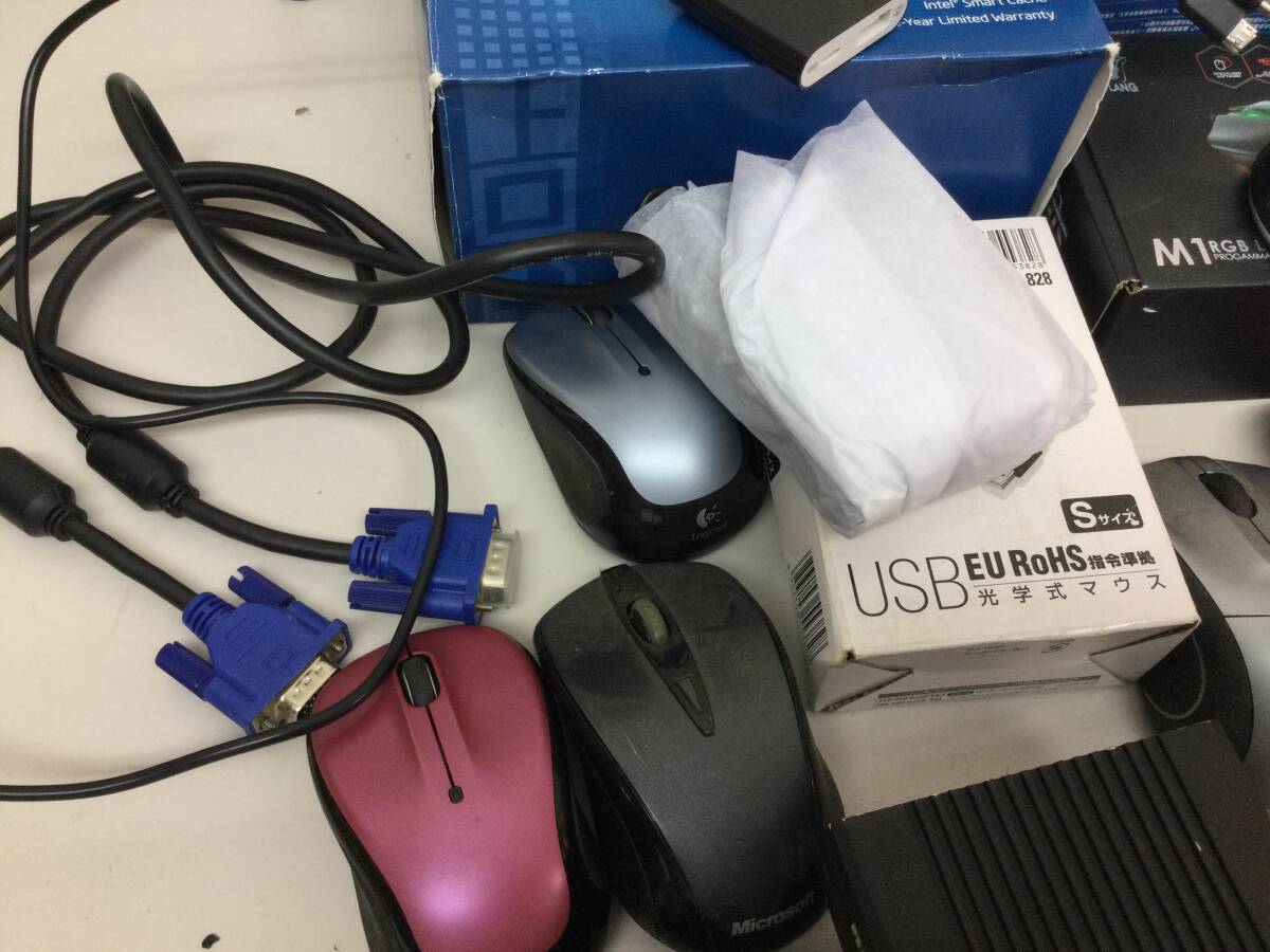 PC周辺機器 キーボード マウス MOドライブ ルーター USB扇風機 他 まとめの画像4