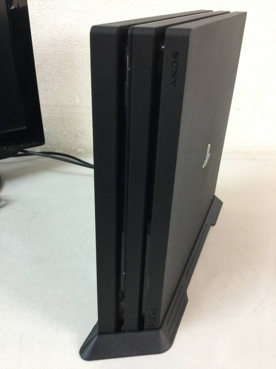 PS4 PlayStation4 Pro 本体 CUH-7000B 1TB ジェットブラック SONY 初期化済み FW11.50の画像4
