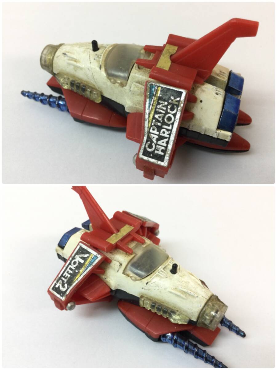 タカトク 合金 宇宙海賊キャプテンハーロック ボレット2号 松本零士 当時物 おもちゃ 玩具 の画像5