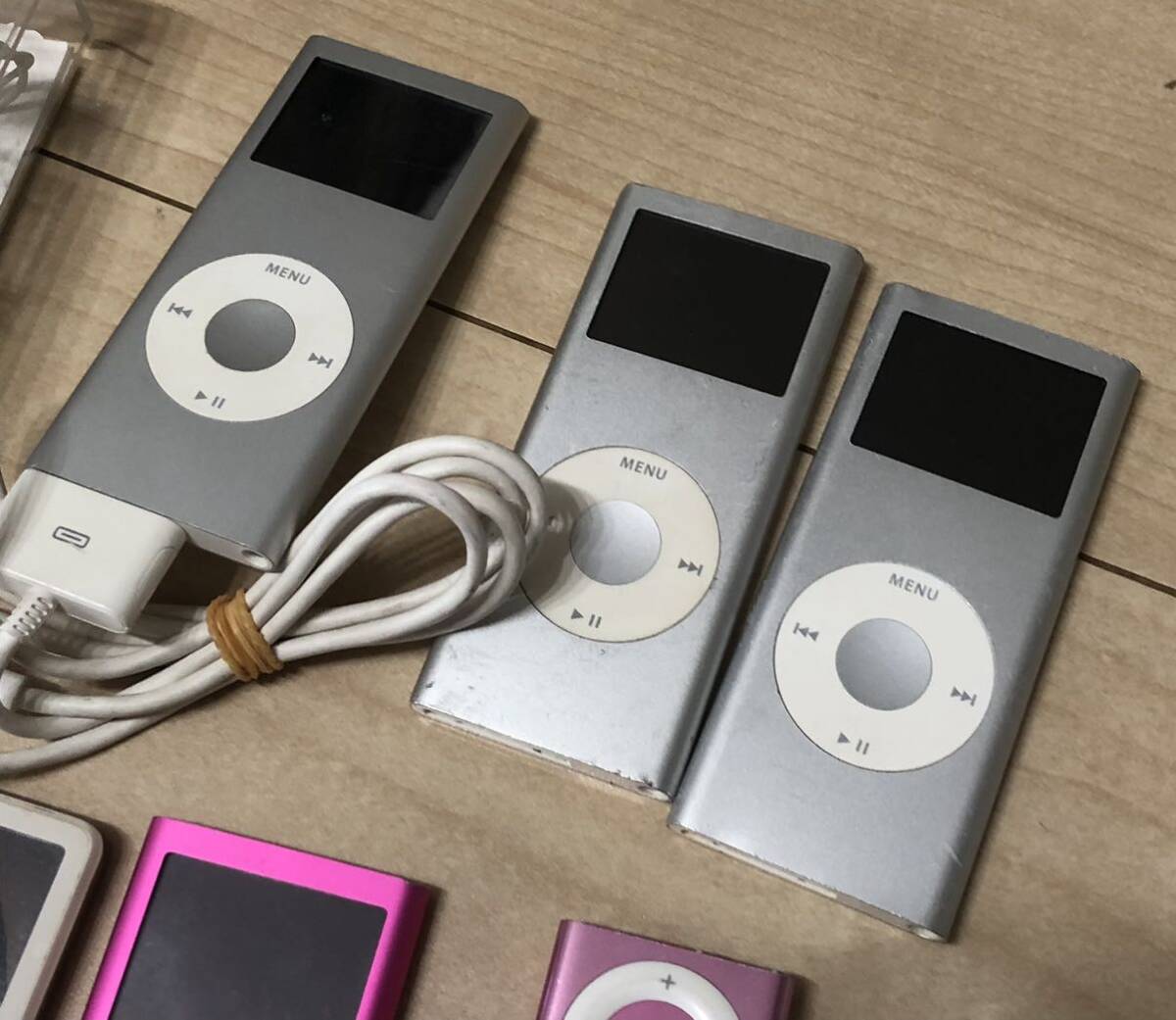 ジャンク Apple iPod nano shuffle イヤホン 等まとめ売り10点 の画像6