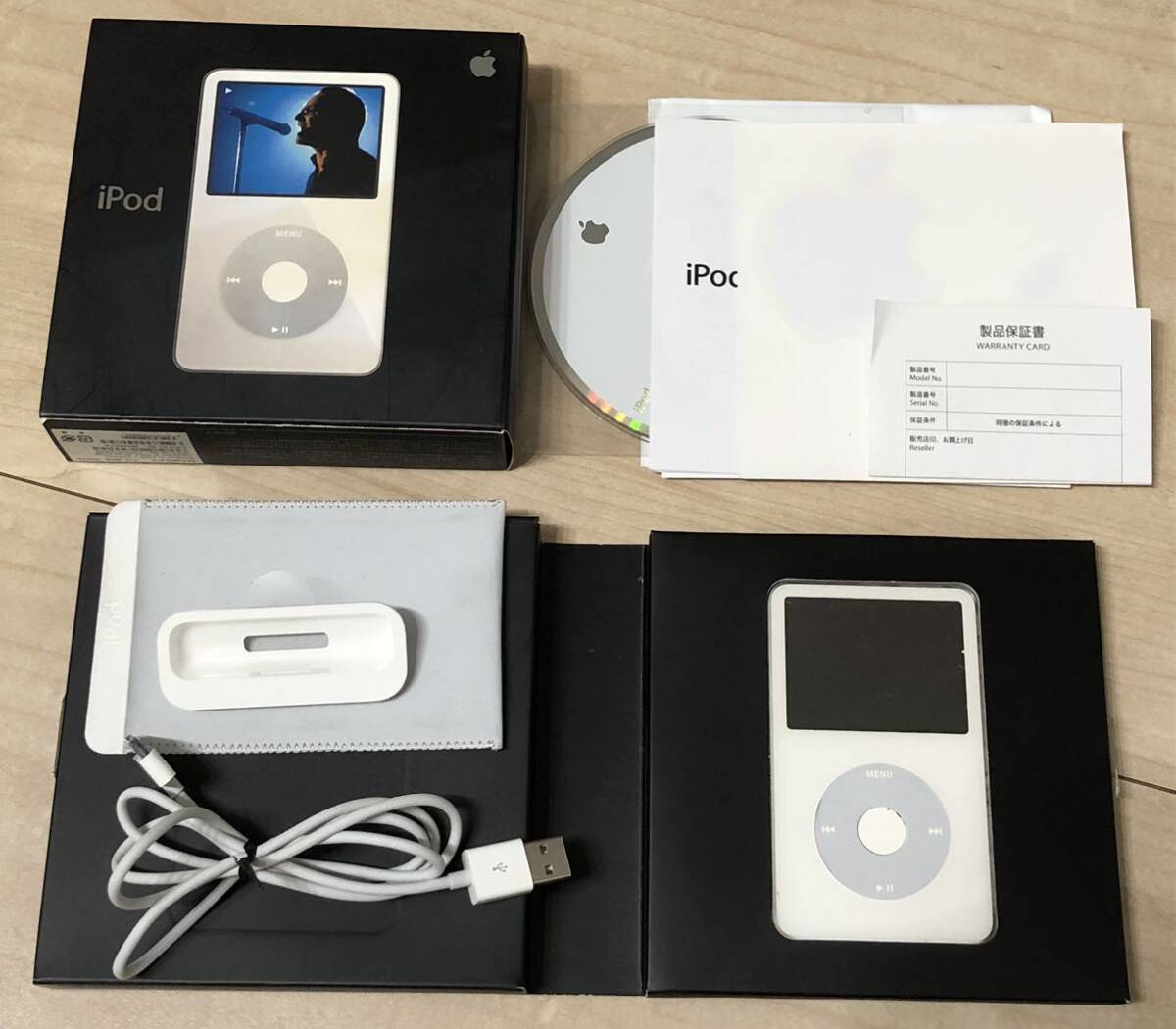 ジャンク Apple iPod classic 30GB A1238 MB002J/Aの画像1