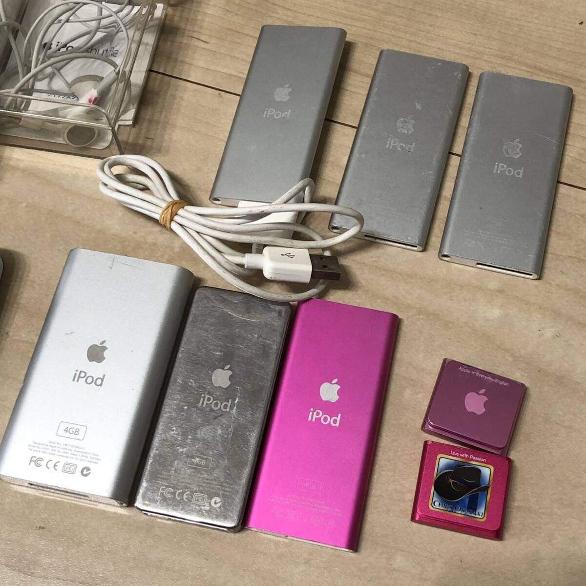 ジャンク Apple iPod nano shuffle イヤホン 等まとめ売り10点 の画像7