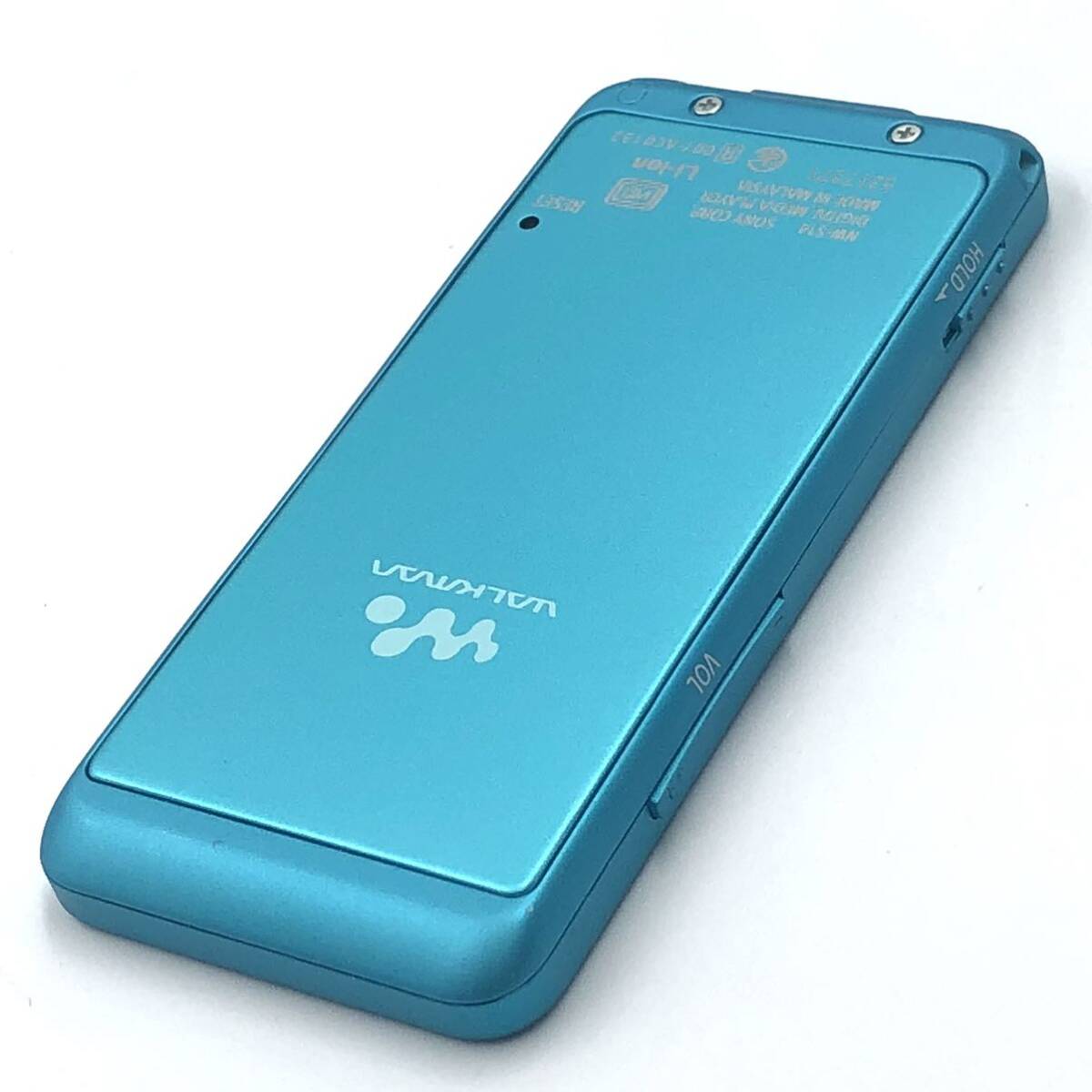 バッテリー良好！ 本体外観極美品 SONY WALKMAN NW-S14K 8GB Bluetooth対応 ブルー系 の画像9