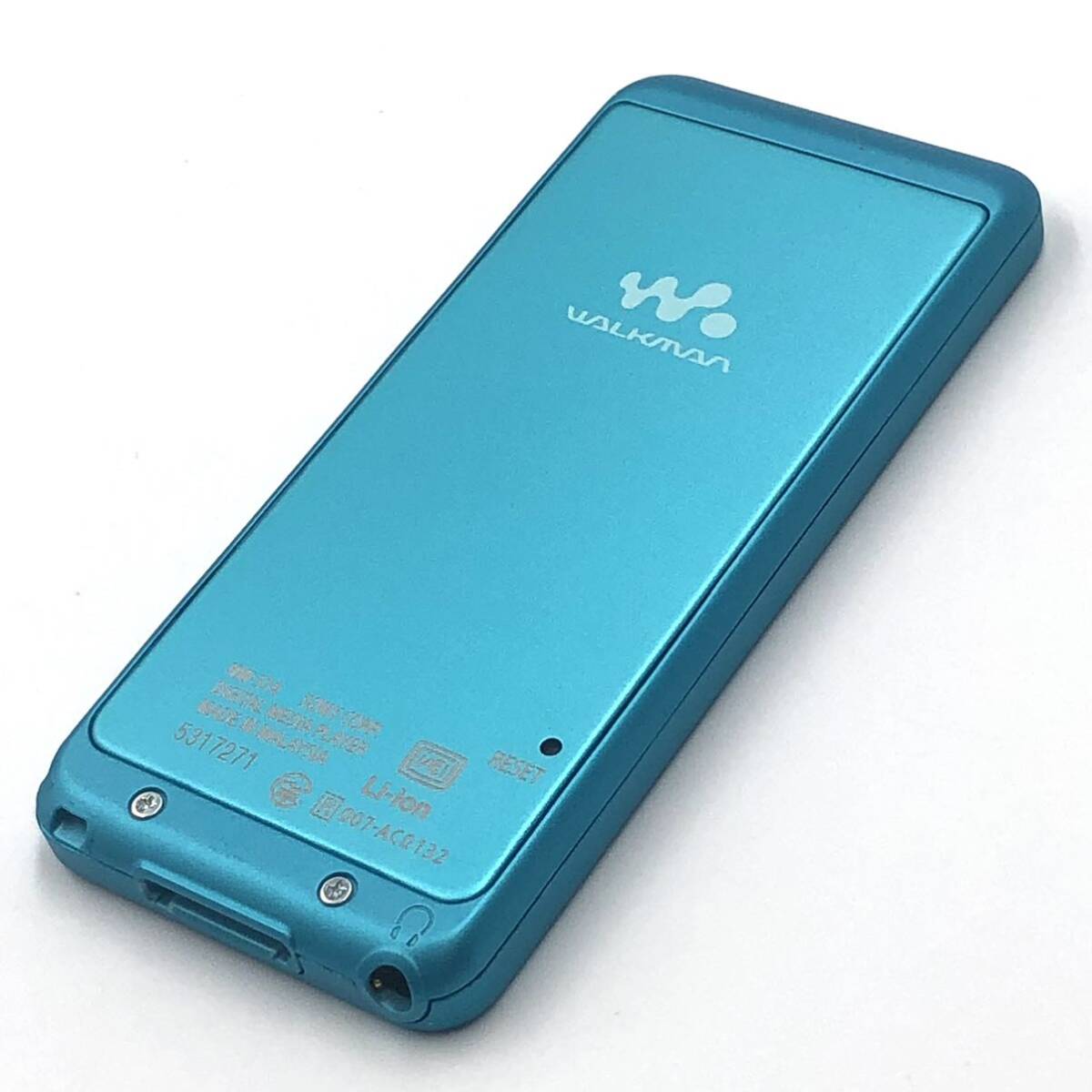 バッテリー良好！ 本体外観極美品 SONY WALKMAN NW-S14K 8GB Bluetooth対応 ブルー系 の画像8