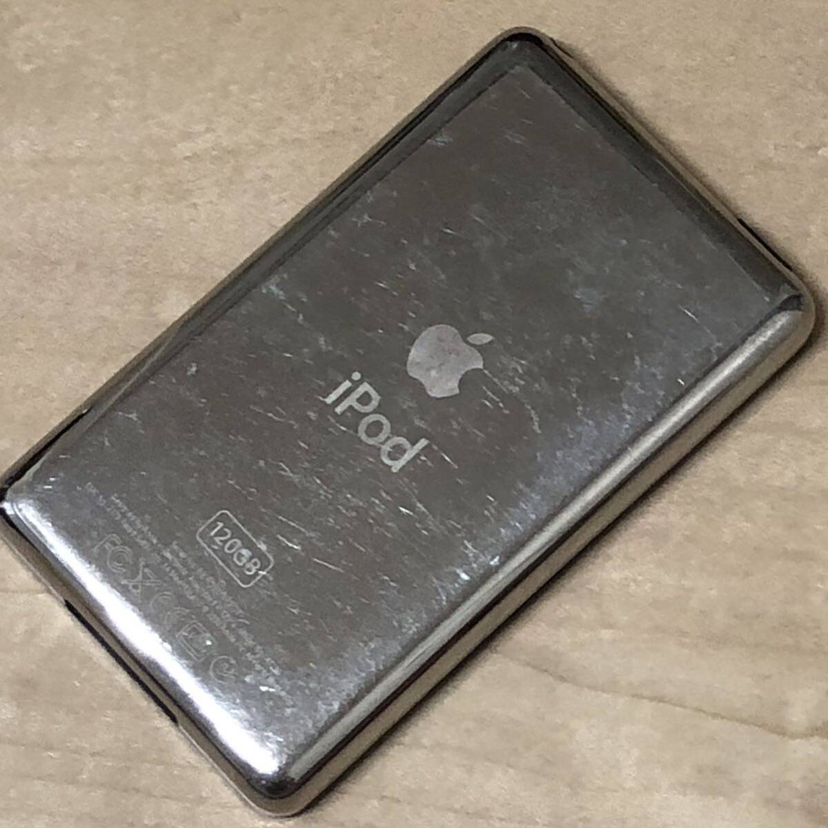 ジャンク Apple iPod classic 120GB A1238 MB565J の画像6