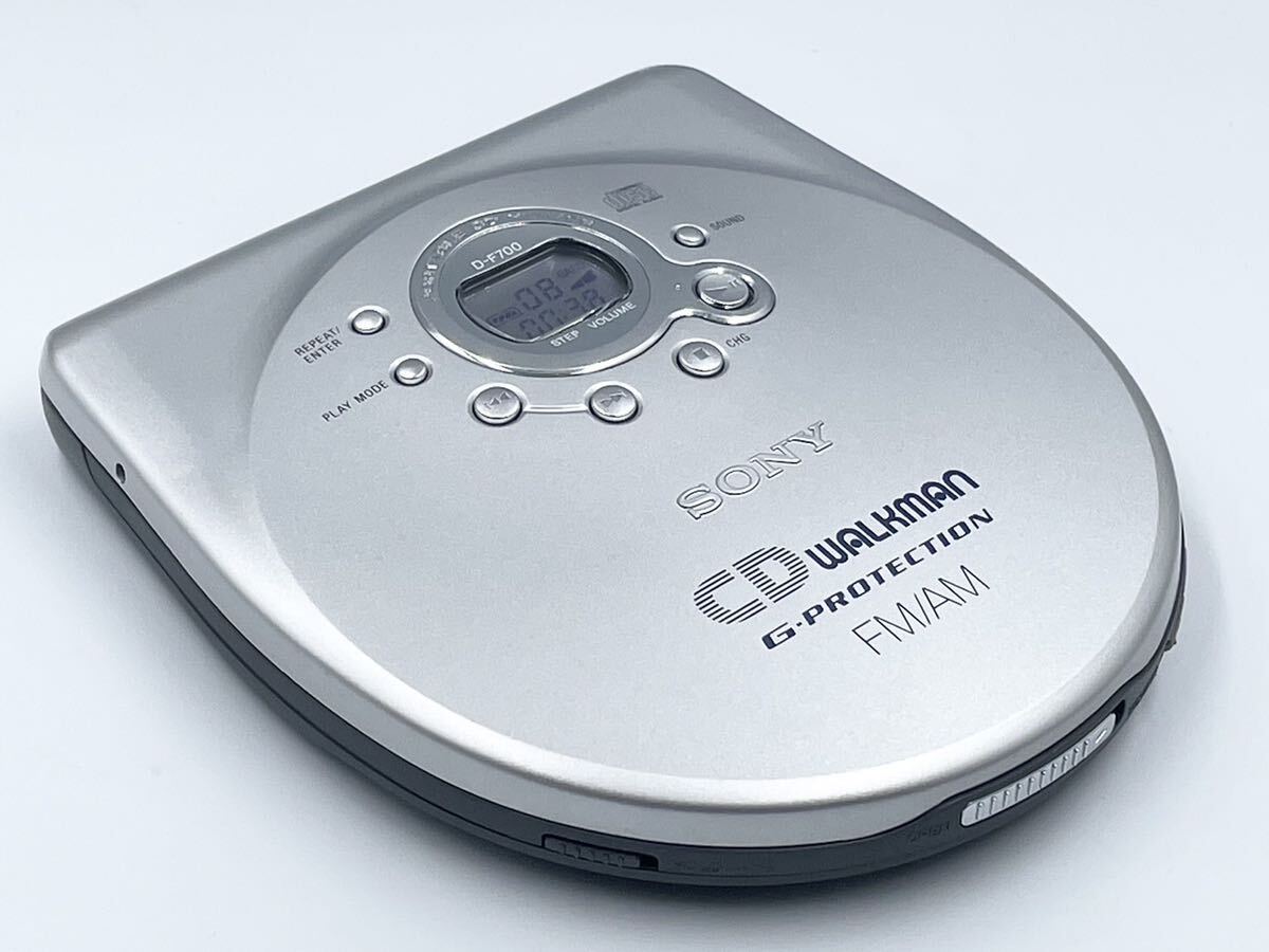 再生○ 外観極美品 SONY D-F700 WALKMAN ポータブルCDラジオプレーヤーの画像4