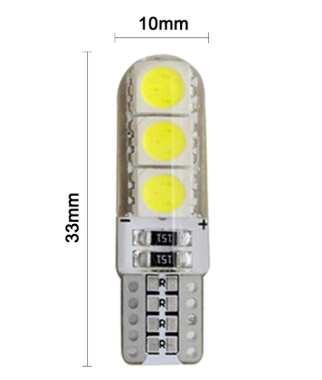 日産 NV100 クリッパー(バン) DR64V 爆光 ルームランプ 車内灯セット バックランプ ポジション球 ナンバー灯 T10 LED /45/6/6/t31_画像6