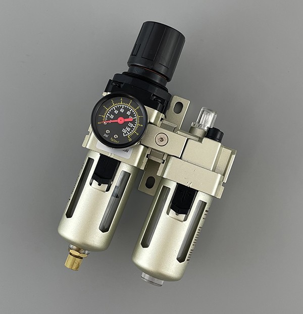 エアーレギュレーター オイラー付 エアーフィルター ルブリケーター 圧力調整 自動排水 1602 B_画像1