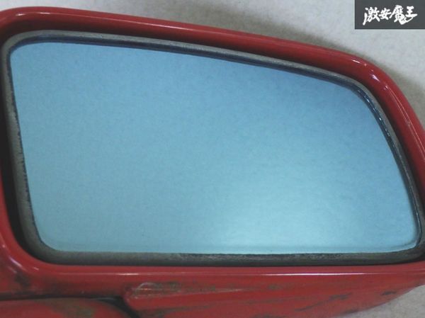 рабочее состояние подтверждено!! Chevrolet оригинальный CF43F Camaro левый руль зеркало на двери зеркало заднего вида правая сторона пассажирское сиденье красный 4P электрические зеркала голубой линзы полки 27O