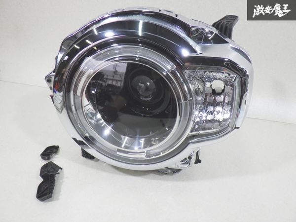 点灯確認済み！！ スズキ 純正 MR52S ハスラー LED ヘッドライト ヘッドランプ 左 左側 助手席 ICHIKOH 1985 刻印 2L 即納 棚44A_画像1