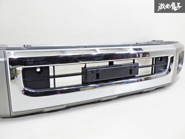 [ reprint!! ] Toyota original GRJ79K GRJ76K Land Cruiser 70 Land Cruiser front bumper aero silver foglamp attaching .52119-60890 shelves 31