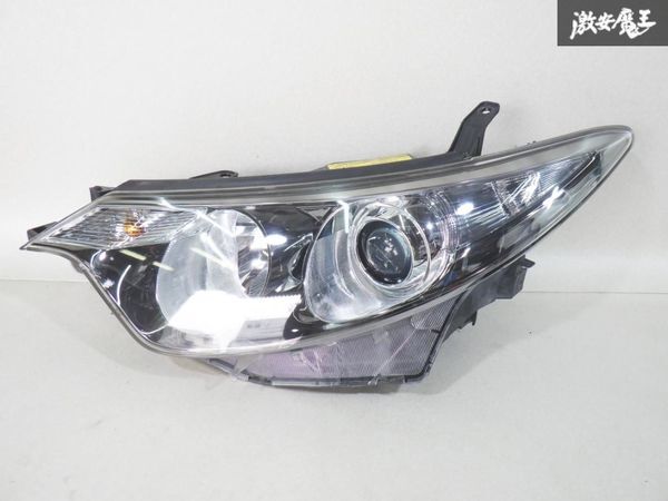 点灯確認済み！！ トヨタ純正 ACR50 GSR50 エスティマ 前期 HID ヘッドライト ヘッドランプ 左側 助手席 KOITO 28-187 刻印 70 AFS無 棚28D_画像1