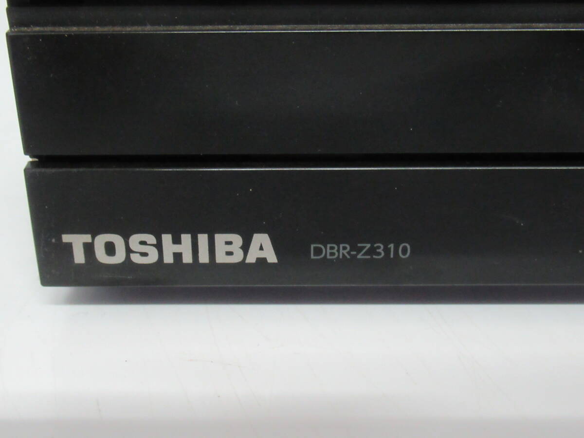 **** operation verification settled TOSHIBA Toshiba 2 tuner 500GB DBR-Z310 Blue-ray recorder new goods remote control including carriage ****
