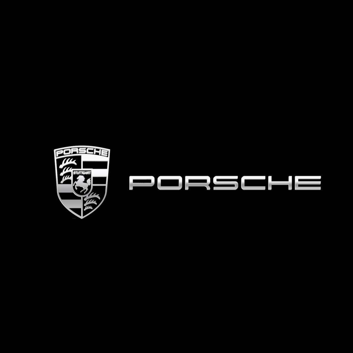【送料込】PORSCHE(ポルシェ) ステッカー 2枚組 縦1cm×横4.3cm 911 ケイマン マカン カイエン パラメーラ タイカン 944 928 の画像4