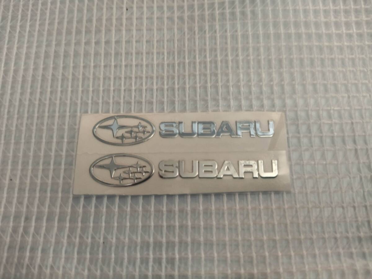 [ включая доставку ]SUBARU( Subaru ) стикер 2 листов комплект длина 0.9cm× ширина 4.6cm