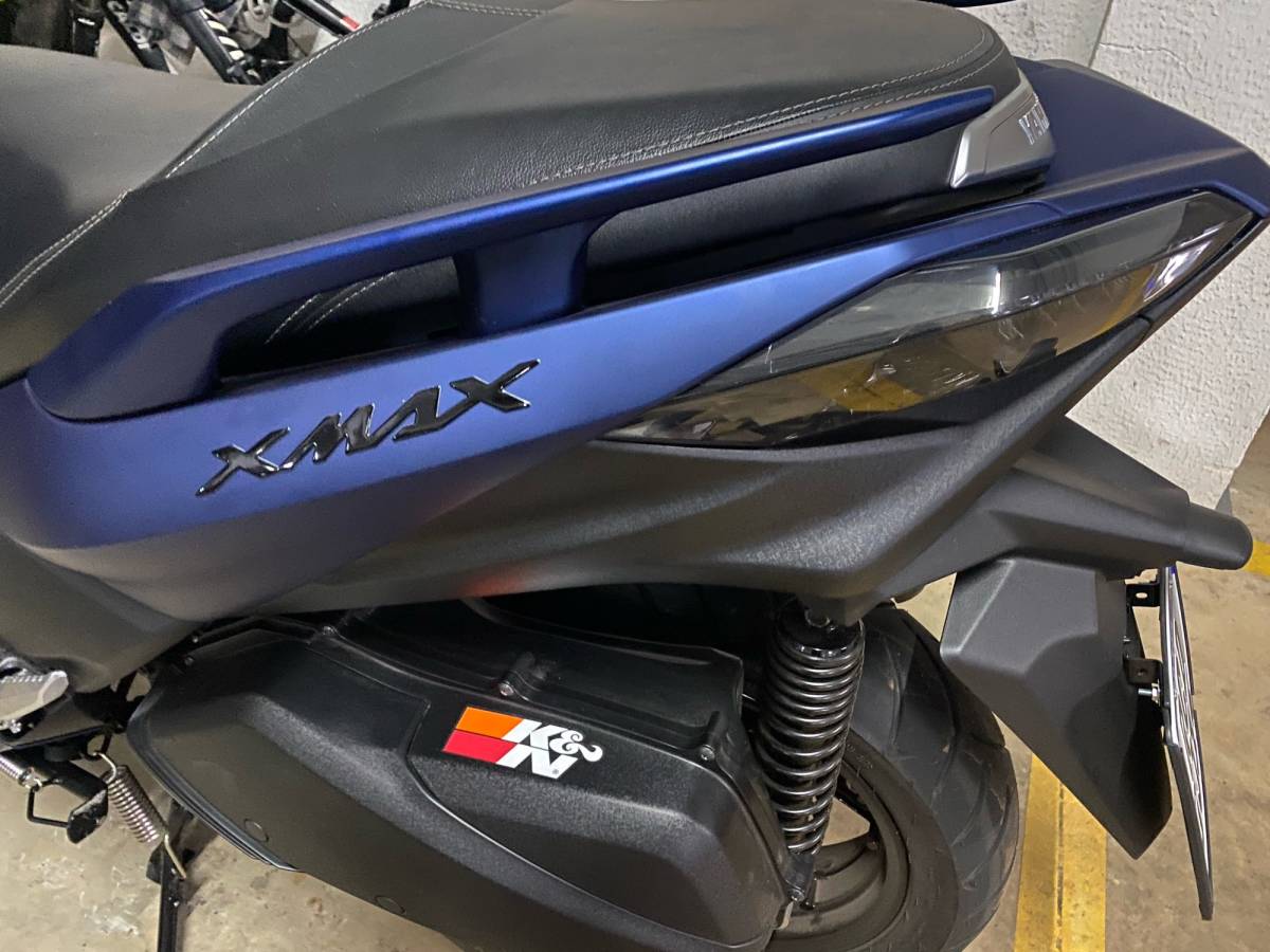 【送料込】XMAX　エンブレムステッカー　黒　2枚一組　X-MAX_画像6