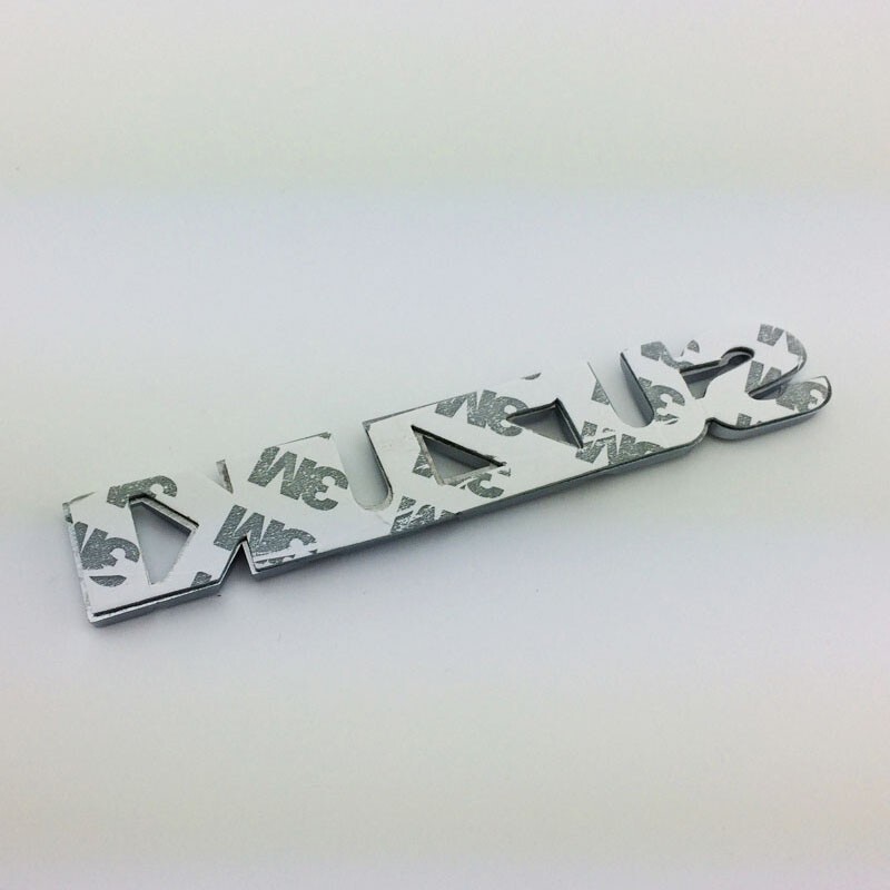 【送料込】SUZUKI(スズキ) 3Dエンブレム(両面テープ付) メッキシルバー 縦2.5cm×横15.2cm プラスチック製 _画像2