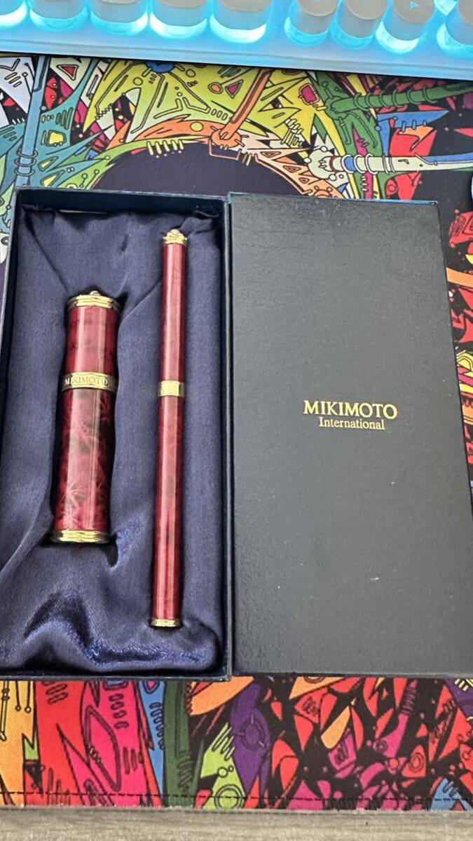 MIKIMOTO ミキモト アトマイザー リップブラシ セット 香水 パフューム フレグランス 化粧 口紅 持ち運びの画像1