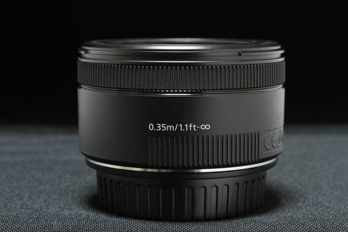 撮影・作動問題無し EF 50mm F1.8 STM 超美品 純正フード・元箱等付きの画像7