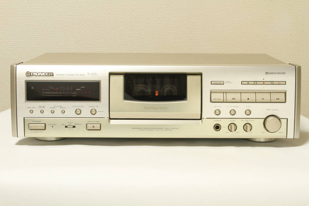 整備済み PIONEER T-07S 完動品 美品 ドルビーS搭載_画像4