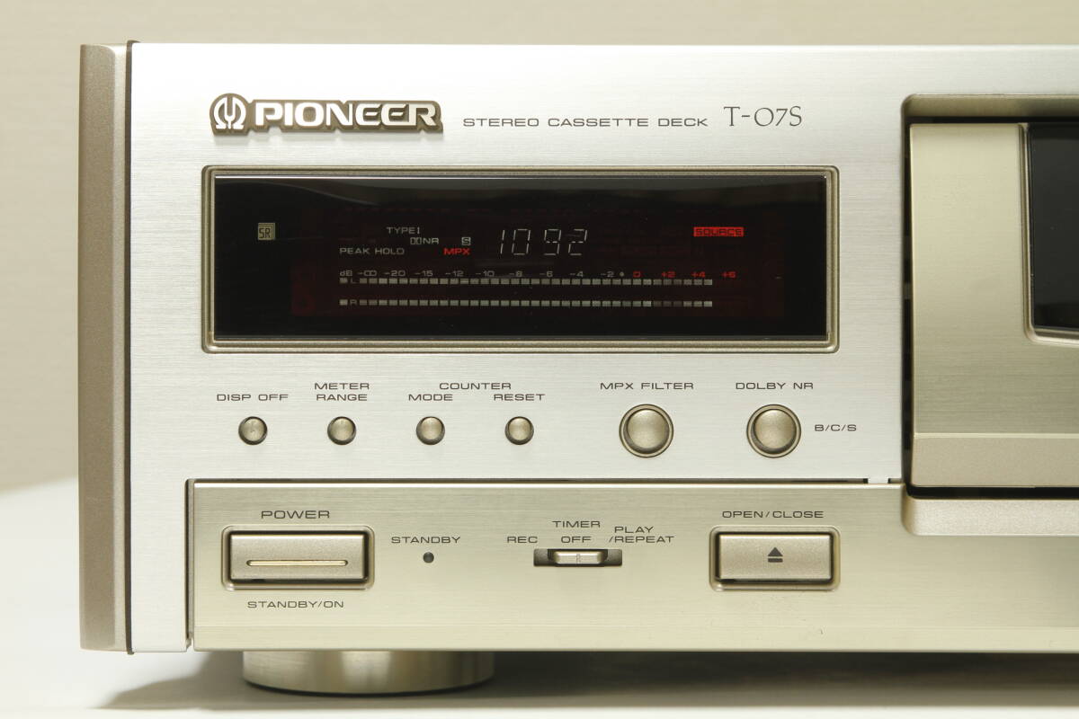 整備済み PIONEER T-07S 完動品 美品 ドルビーS搭載_画像5