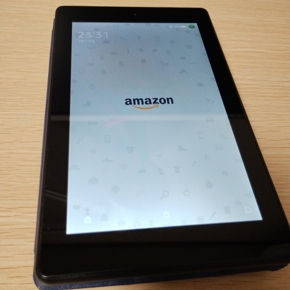 Amazon Fire7 第9世代 M8S26G タブレット 16GB きれいなカバー付き