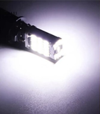 バックランプ LED バルブ 45SMD T15 T16 ホワイト白色 12V 4014 汎用 車検対応 2個 高輝度 爆光 大光量 長寿命 ウェッジ ポジション 6000K_画像8