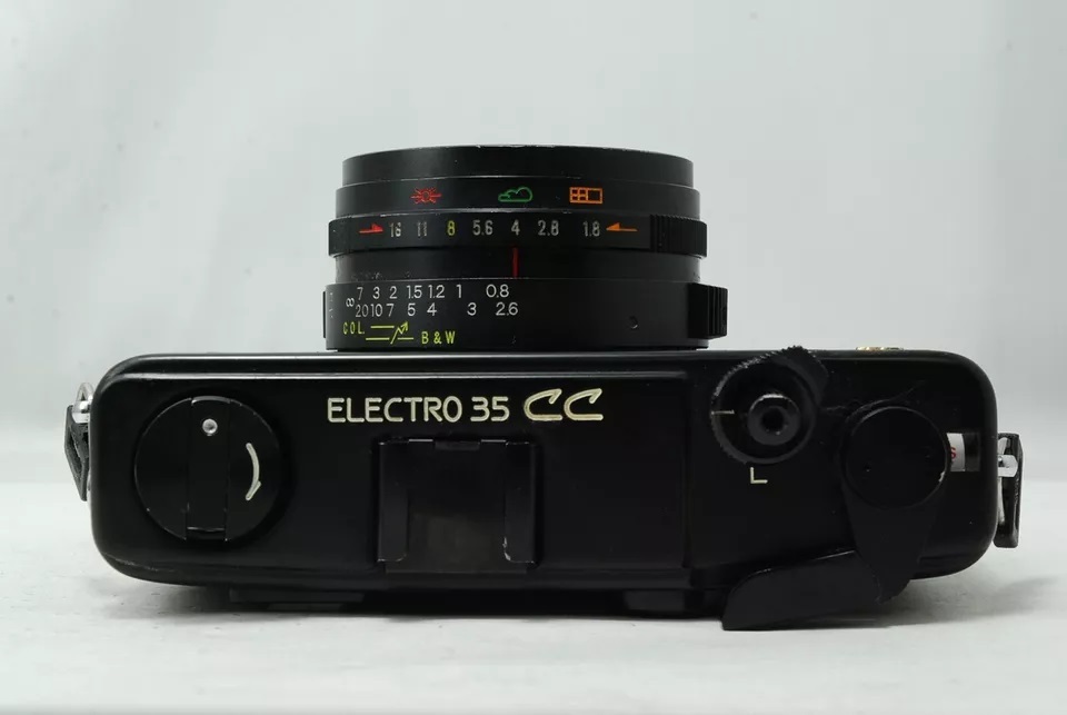 Yashica Electro 35 CC Rangefinder w/COLOR-YASHINON DX 35mm F1.8 SN01105903_画像5
