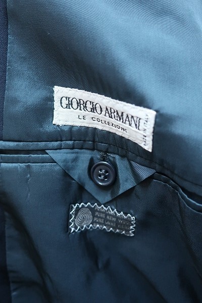 4-3366/ジョルジオアルマーニ ダブルジャケット GIORGIO ARMANI_画像4