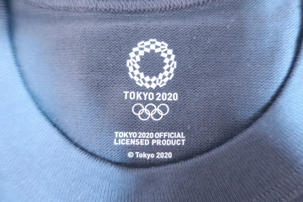 2-7277A/新品 東京オリンピック TOKYO 2020 半袖Tシャツ 公式ライセンス 送料200円の画像3