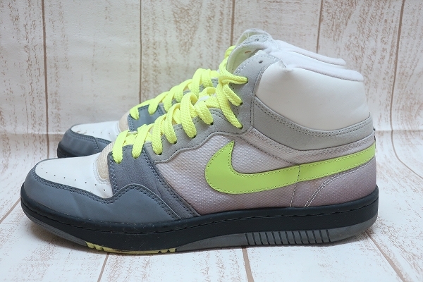 5-2038/NIKE COURT FORCE HI BASIC 314362-171 ナイキ コートフォース ハイ ベーシック スニーカー 28.0ｃｍの画像2